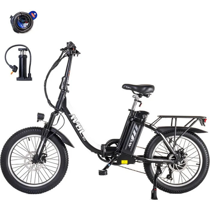 AVDLEU A21 – Vélo Électrique Pliable 20″-Moteur 250W