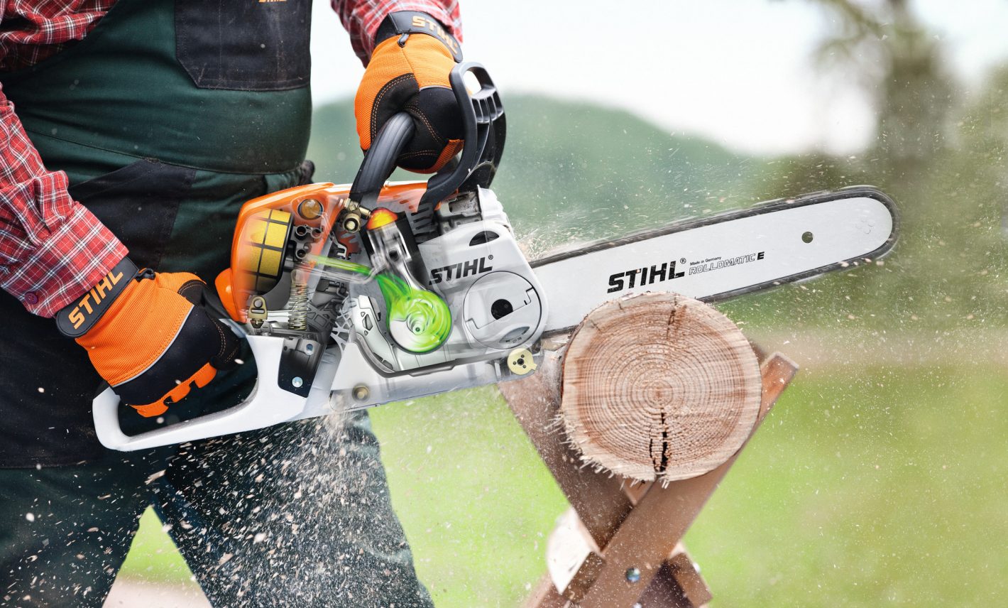 Tronçonneuse thermique STIHL MS 231 – Guide de 40 cm SKU : FGH/8I