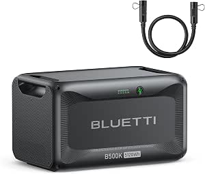 BLUETTI B500K – Batterie d’extension 5 120 Wh LiFePO₄