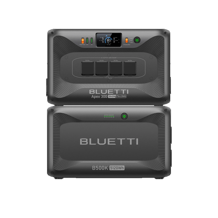 Apex 300 + B500K – 3 840 W – 7 884,8 Wh – Batterie de secours domestique