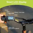 AVDLEU A10 – Vélo Électrique Pliable 16" – Moteur 250 W – Batterie Amovible 36 V 11,4 Ah – Autonomie jusqu'à 80 km