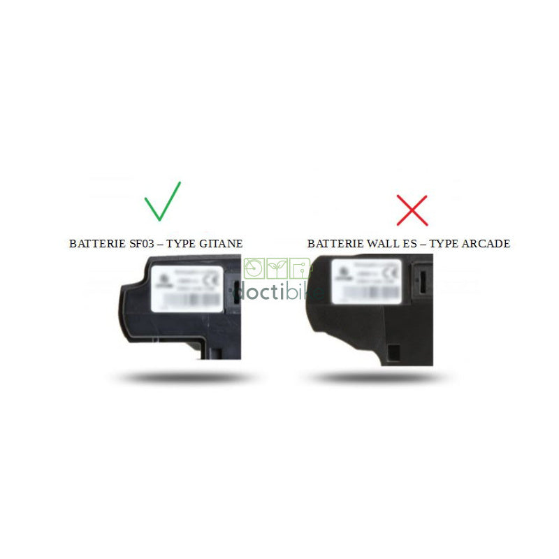 Batterie Phylion Joycube SF03 36V 11Ah - Vélo Gitane E-Going - Porte-bagages
