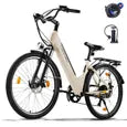AVDLEU A32-MI – Vélo Électrique 26" – Moteur 250 W – Batterie 36 V 12,8 Ah – Shimano 7 Vitesses – Autonomie jusqu'à 85 km