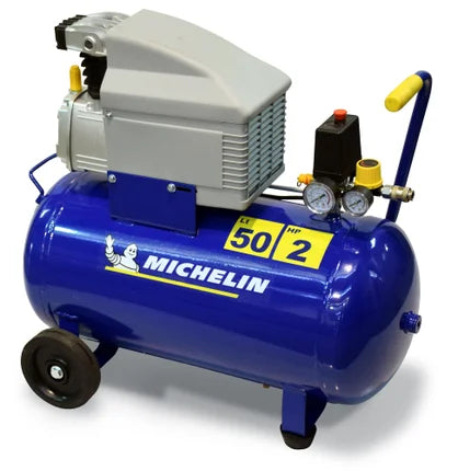 Compresseur d’atelier MICHELIN MB50 – 50 L – 2 CV – 8 bar