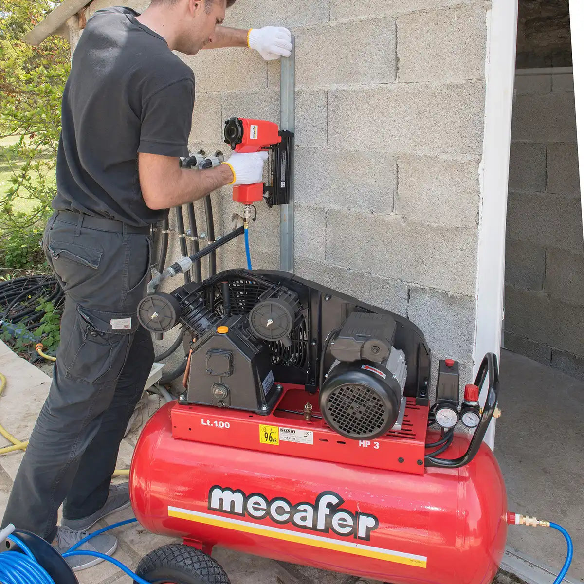 Compresseur en V Fonte – 100 L – 3 HP