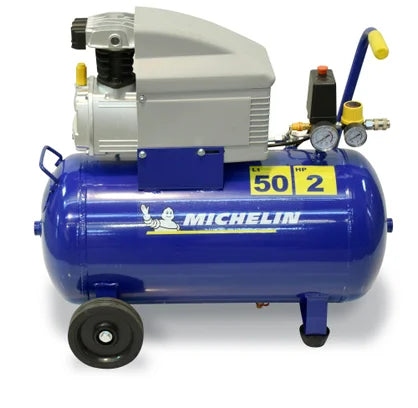 Compresseur d’atelier MICHELIN MB50 – 50 L – 2 CV – 8 bar