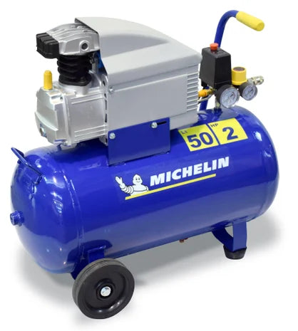 Compresseur d’atelier MICHELIN MB50 – 50 L – 2 CV – 8 bar