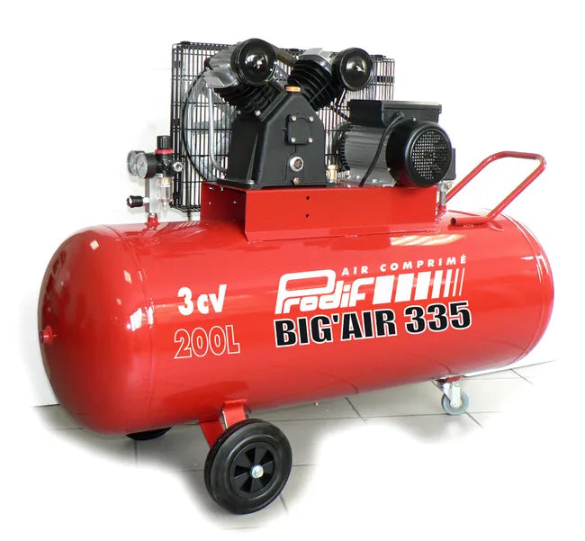 Compresseur de chantier PRODIF 200 L – 3 CV