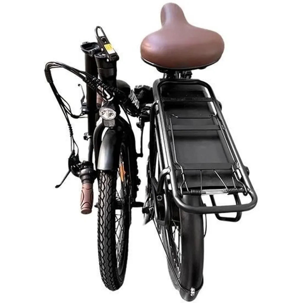 Vélo à assistance électrique SURPASS SURVAEPLIANTN 20 » Noir 6 vitesses Pliant Batterie 10 Ah